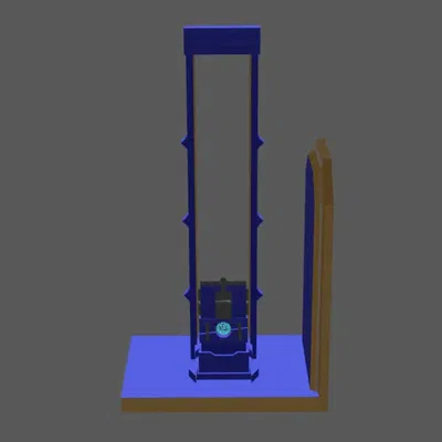 Giá đỡ sách Guillotine từ Persona 5