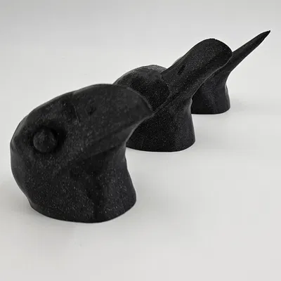 Bộ sưu tập đầu chim với các mỏ khác nhau cho người khiếm t...