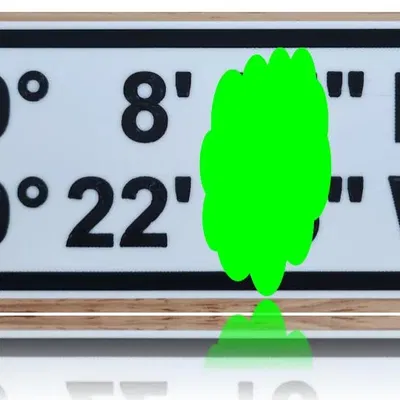 Biểu tượng kinh độ và vĩ độ parametric trong OpenSCAD