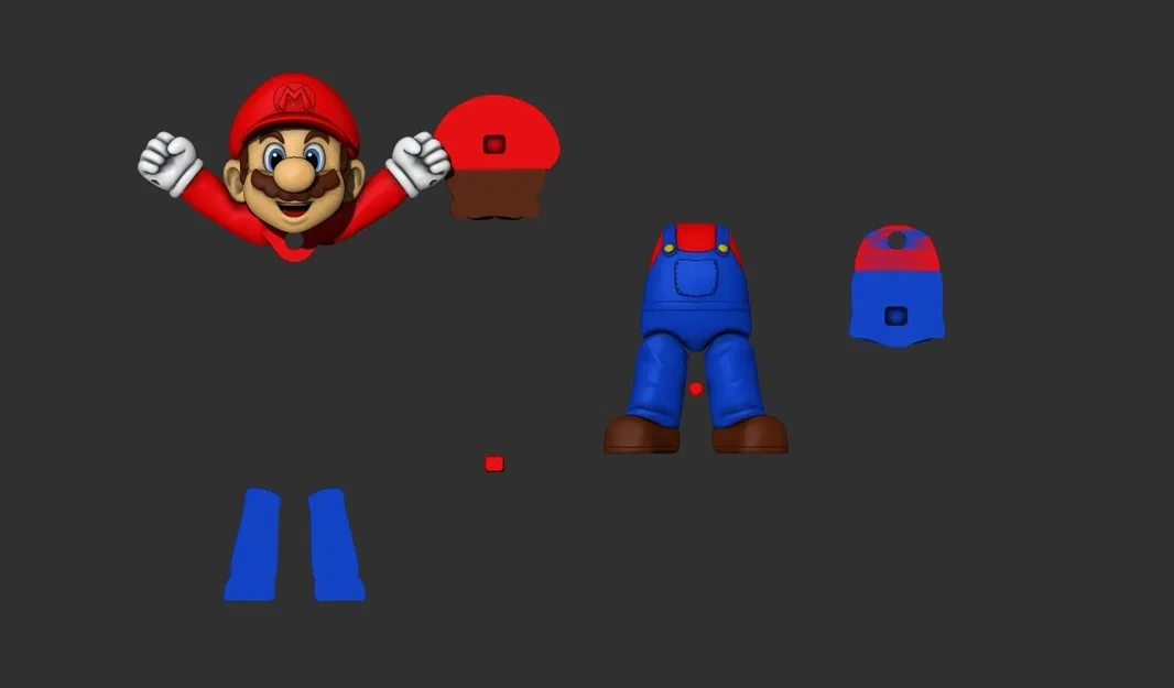 Nhân vật Mario leo dây trong trò chơi Mario Bros - Image 2