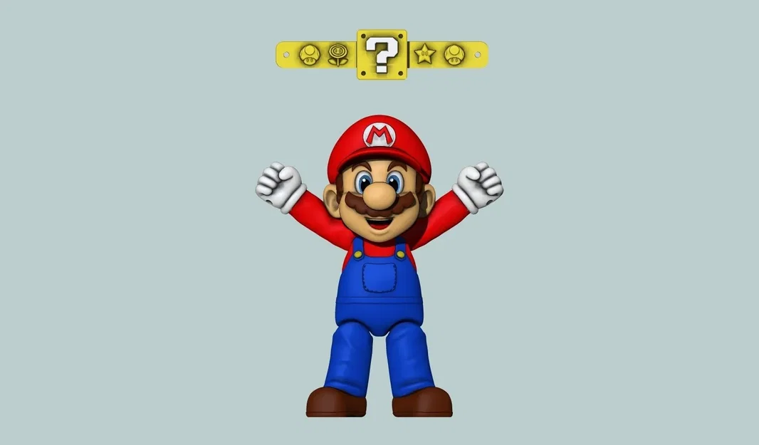 Nhân vật Mario leo dây trong trò chơi Mario Bros - Image 4