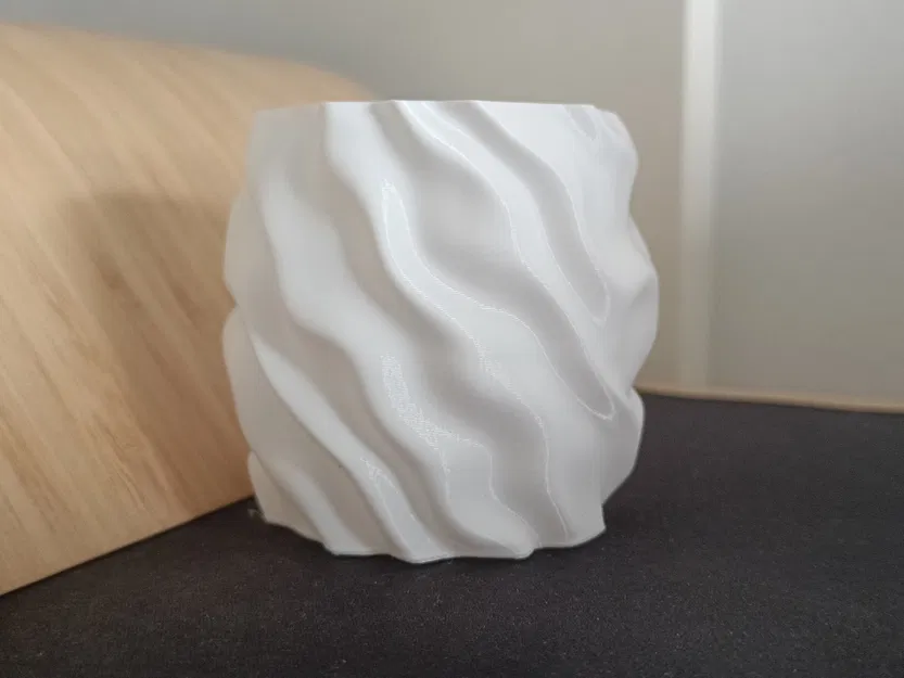 Bình hoa méo in 3D cho chế độ xoắn ốc - Image 1