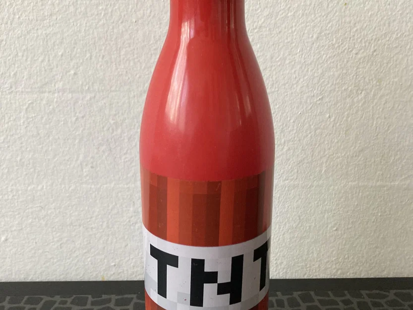 Nắp chai nước TNT Minecraft - phiên bản nâng cấp - Image 1