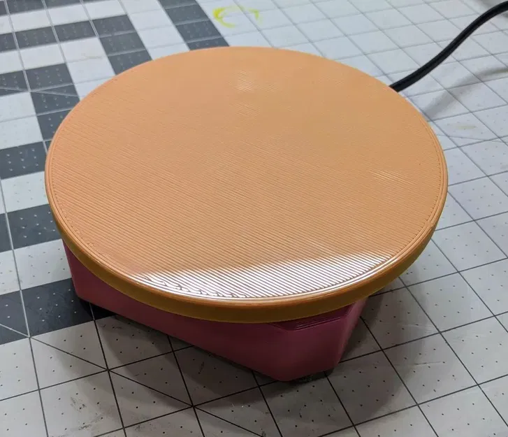 Bàn xoay động cơ DIY bằng các bộ phận in 3D - Image 1