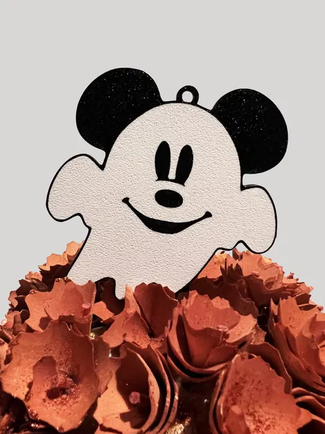 Móc khóa ma Mickey Mouse in 2 màu độc đáo - Image 1