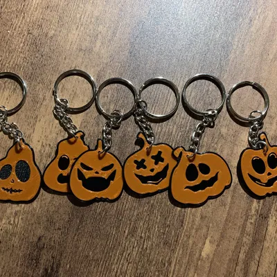 Móc khóa bí ngô cho lễ hội Halloween