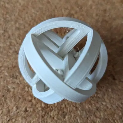 Đồ chơi câu đố hình gyroscope đơn giản