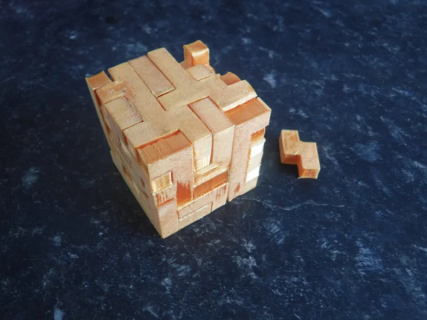 Câu đố hình khối 24 mảnh tạo thành khối lập phương 6x6x6 - Image 2