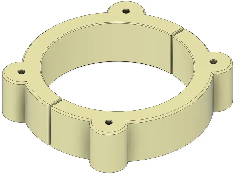 Giá đỡ bụi cho trục CNC 80mm, ống hút chân không 35mm - Image 1