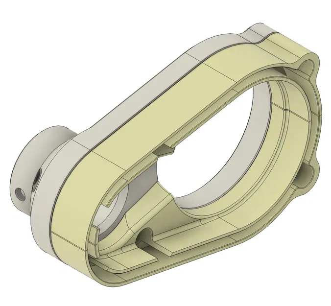 Giá đỡ bụi cho trục CNC 80mm, ống hút chân không 35mm - Image 2