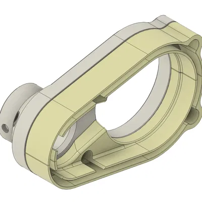 Giá đỡ bụi cho trục CNC 80mm, ống hút chân không 35mm