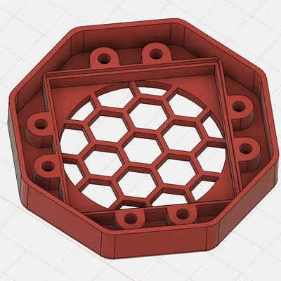 Quạt lắp dưới hộp điện tử Prusabox