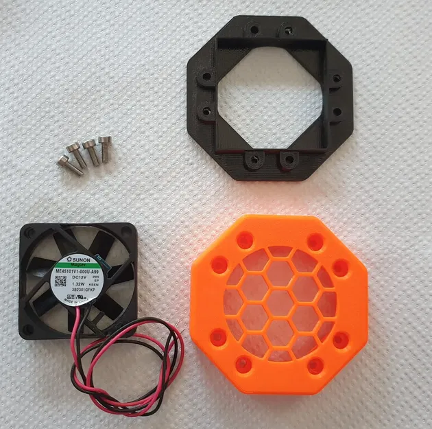 Quạt lắp dưới hộp điện tử Prusabox - Image 7