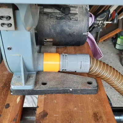 Bộ chuyển đổi ống cho máy cưa băng Delta 28-185 sang máy hút bụi Dyson DC07