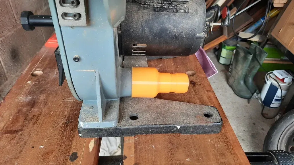 Bộ chuyển đổi ống cho máy cưa băng Delta 28-185 sang máy hút bụi Dyson DC07 - Image 2