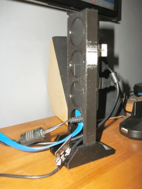 Giá đỡ USB Hub dọc với 7 cổng kết nối - Image 6