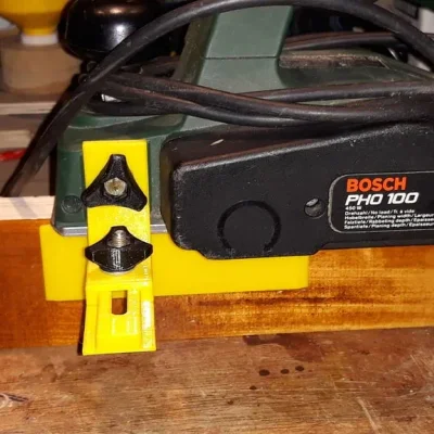 Hướng dẫn làm giá đỡ cho máy bào Bosch PHO100 7
