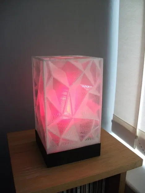 Đế đèn crinkle với đui E14 cho bóng nến đổi màu - Image 1