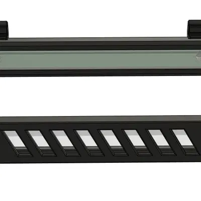 Bộ khuếch tán LED cho thanh diêm phong cách hiện đại