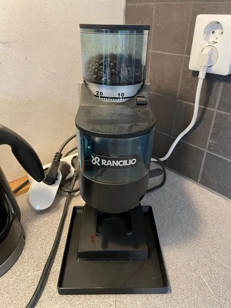 Khay thu gom bã cà phê cho máy xay Rancilio Rocky cổ điển - Image 1