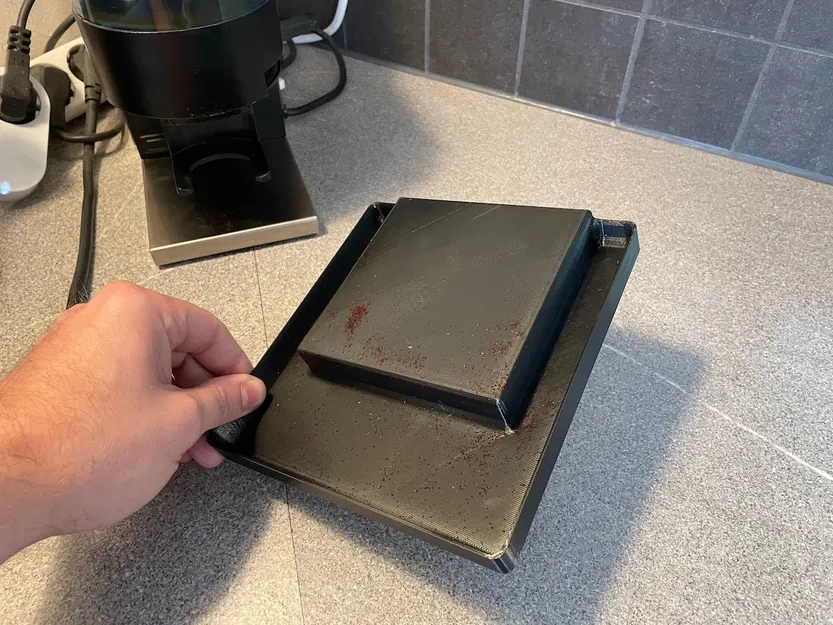 Khay thu gom bã cà phê cho máy xay Rancilio Rocky cổ điển - Image 2