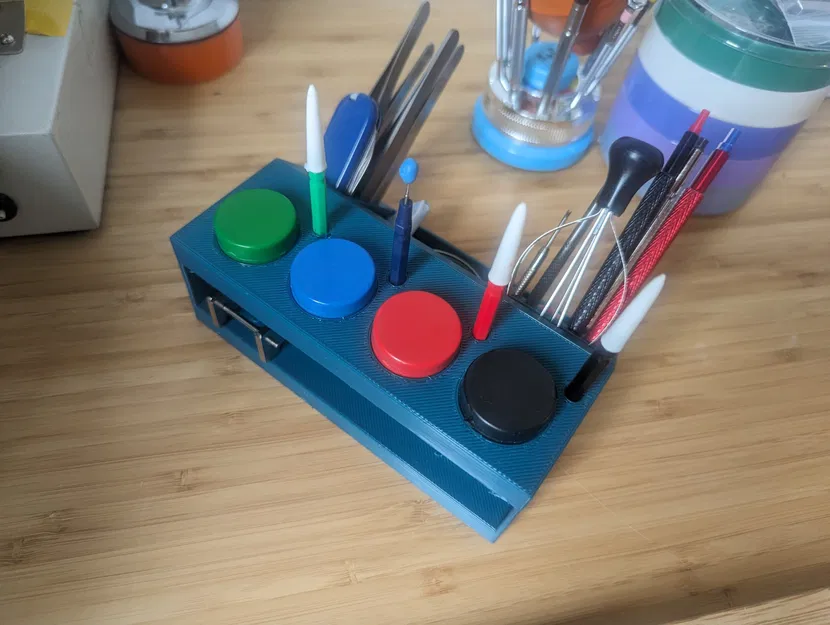 Giá đỡ công cụ sửa đồng hồ nhỏ gọn cho Prusa Mini - Image 3