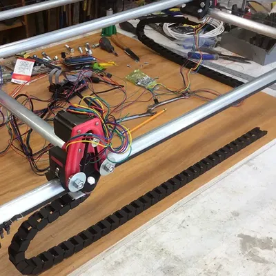 Dây dẫn cáp cho trục XY của máy MPCNC