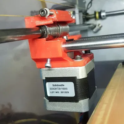 Giá đỡ x carriage cho động cơ nema17 trên Solidoodle 3