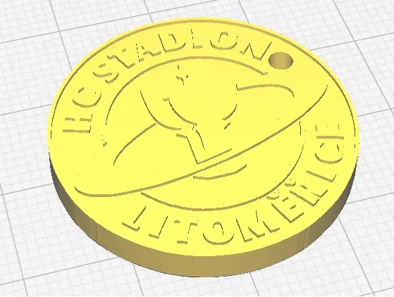 **Móc khóa logo sân vận động HC Litoměřice** - Image 1