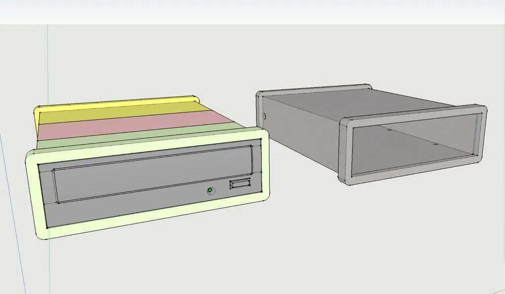 Vỏ cho ổ quang 5.25" sử dụng bo mạch Hitachi Simpledrive - Image 23