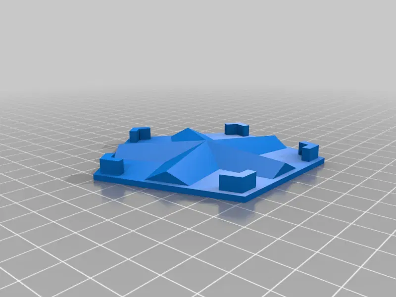 Ngôi sao Giáng sinh 5 điểm phân đoạn với đế LED - Image 23