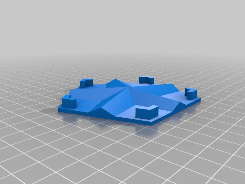 Ngôi sao Giáng sinh 5 điểm phân đoạn với đế LED - Image 27