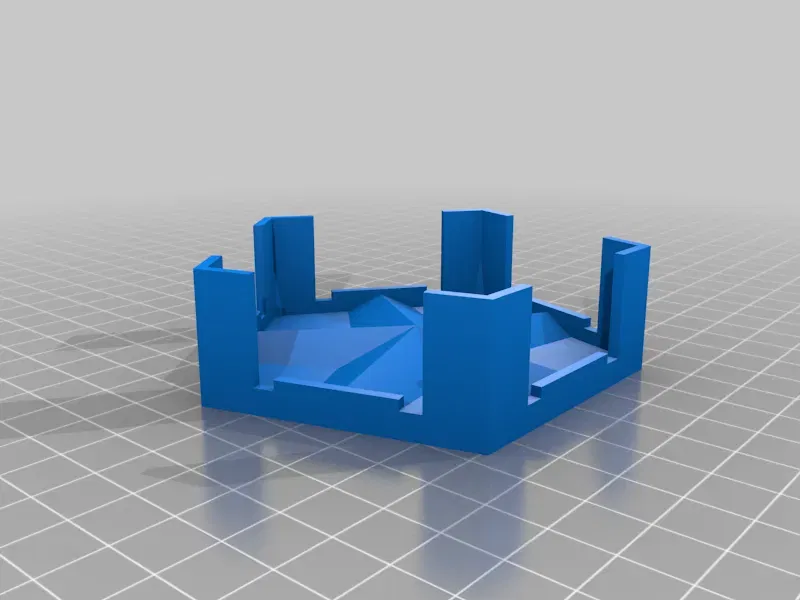 Ngôi sao Giáng sinh 5 điểm phân đoạn với đế LED - Image 34