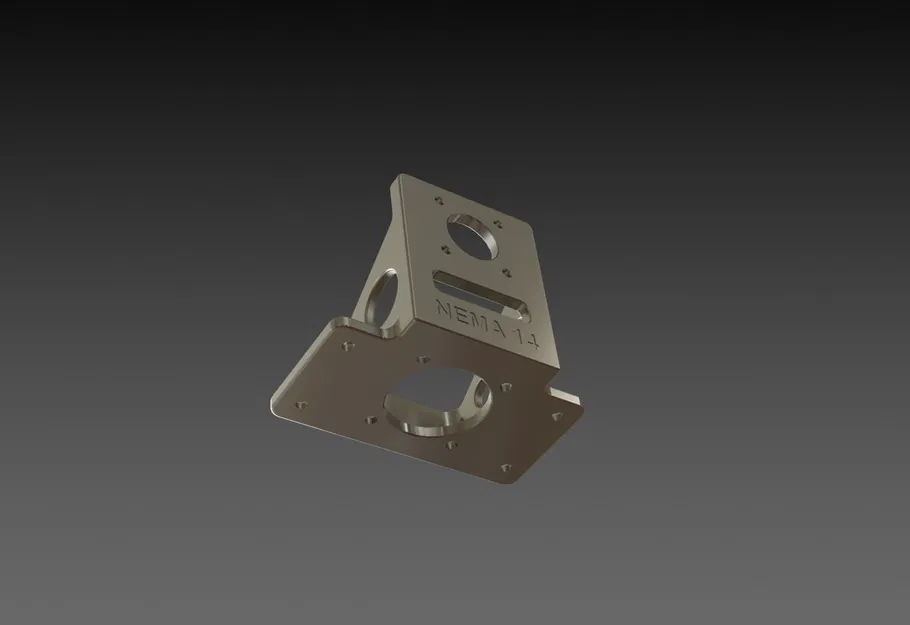 Giá đỡ động cơ bước NEMA14 phiên bản 1.1 - Image 2