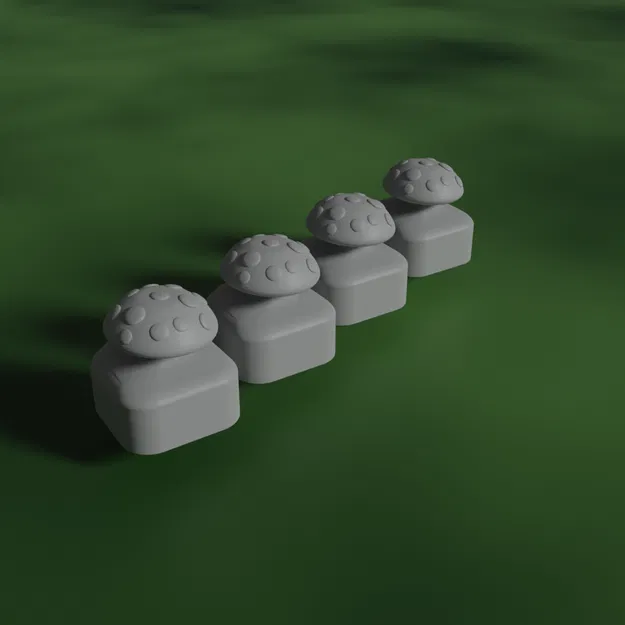 Nắp phím hình nấm cho bàn phím cơ loại MX - Image 3