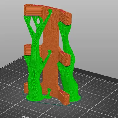 Giá đỡ túi trên càng xe đạp cho bikepacking