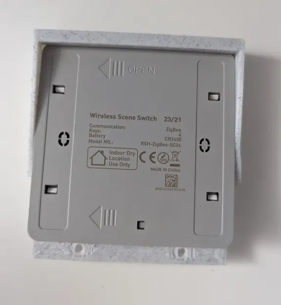 Giá đỡ công tắc ánh sáng Zigbee 4 nút HIMOJO - Image 3