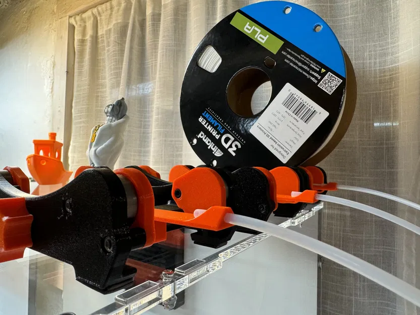 Hướng dẫn ống PTFE và filament cho giá đỡ cuộn - Image 1