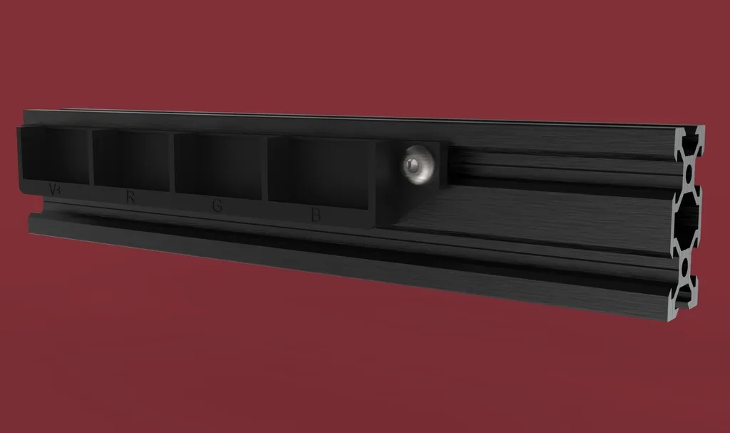 Giá đỡ kết nối Wago 5 chiều cho thanh nhôm 2040 - Image 6