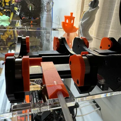 Hướng dẫn ống PTFE và filament cho giá đỡ cuộn