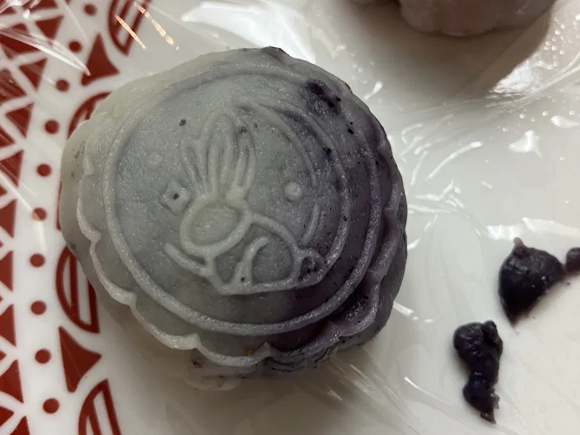 Khuôn bánh trung thu hình thỏ và mặt trăng 14 rãnh - Image 2