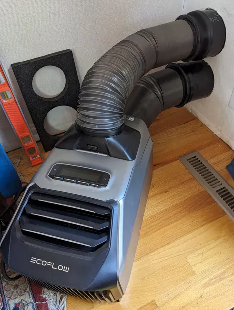 Bộ chuyển đổi ống lớn Ecoflow Wave 2 sang ống thoát 6 - Image 3