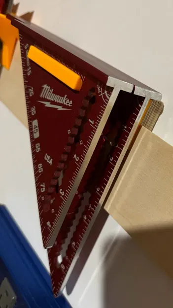 Giá đỡ vuông Milwaukee cho tường với khả năng giữ hai vuông c... - Image 2