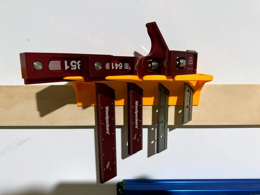 Giá đỡ vuông gỗ treo tường với góc 45 độ - Image 2