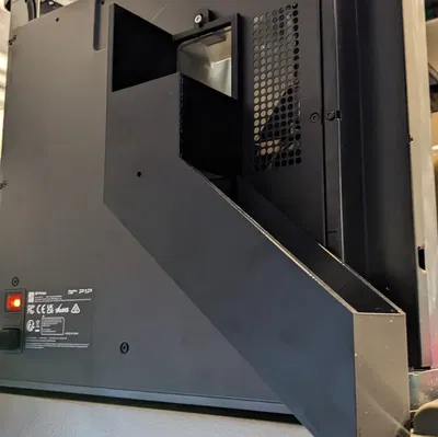 Hệ thống ống thải phân đơn giản gắn phía sau cho P1P