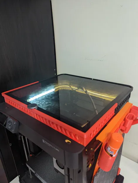 Nắp kính thông gió trượt Bambu P1P và X1 với tùy chọn LED - Image 4