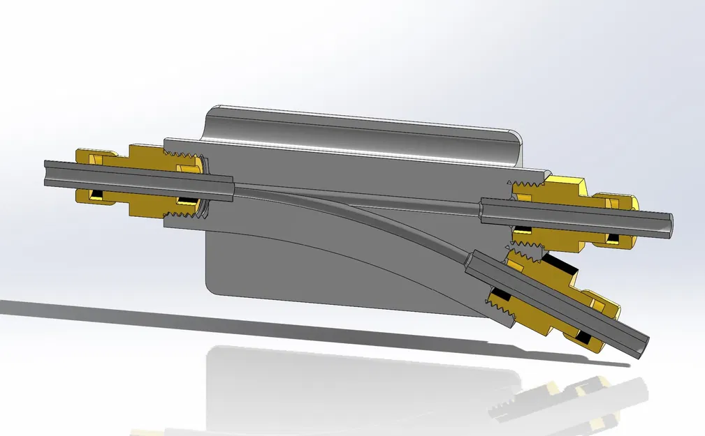 Bộ chia filament cho Bambu X1C cập nhật - Image 1