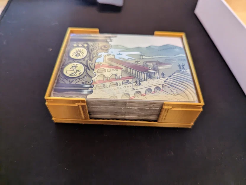 Hộp đựng bài game Aegean Sea cho thẻ được bọc - Image 3