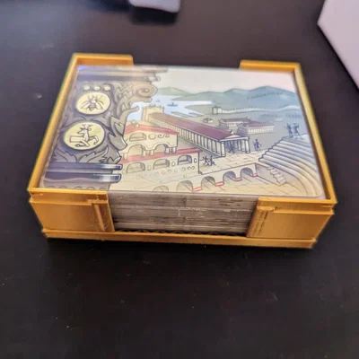 Hộp đựng bài game Aegean Sea cho thẻ được bọc