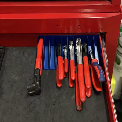 Tổ chức ngăn kéo kìm cho đồ nghề của bạn